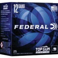 Federal Top Gun Sporting Shotshells 12ga 2-3/4" 1 oz 1250 fps #8 25/ct