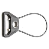 Blue Force Gear Molded Universal Wire Loop Sling Attachment Push Button 2.75" Black