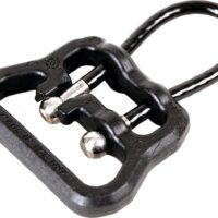 ULOOP FOR 1INCH SLINGS AND SMALLER BLACK