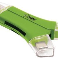 HME 4-in-1 SD Card Reader for IOS & Android USB-OTG Device