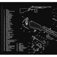 TekMat 12x36 Gun Cleaning Mat - M14 (M1A)