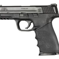 Hogue Handall Hybrid Grip Sleeve - S&W M&P 9mm 40 S&W .357 Sig Black