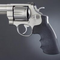 Hogue S&W N Convertion Kit - Round to Square Butt - Rubber Monogrip