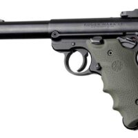 Ruger MKIV Rubber Grip with Finger Grooves OD Green