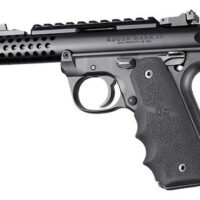 Hogue Ruger 22/45 MKIV Rubber Grip with Finger Grooves Black