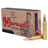 Hornady Match Rifle Ammunition .223 Rem 75 gr BTHP 2790 fps - 20/box