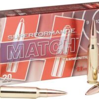 Hornady Superformance Match Rifle Ammunition .223 Rem 75 gr BTHP 2930 fps - 20/box