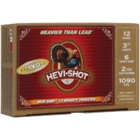 HEVI-Shot HEVI-13 Turkey Shotshells 12ga 3" 2oz 1090 fps #6 5/ct