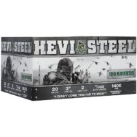 HEVI-Shot HEVI-Steel Shotshells 20ga 3" 7/8oz 1400 fps #2 100/ct