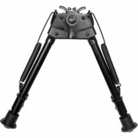 TacShield Heavy Duty Bi-pod Pivot Adjustable 9"-13" Matte Black