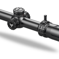 Swampfox Arrowhead LPVO Series Rifle Scope 1-8x24 30mm SFP IR Green MOA Black