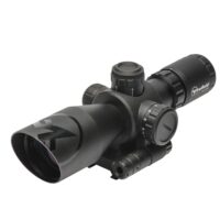 Firefield Barrage Rifle Scope - 2.5-10x40mm Red Laser Mil Dot Reticle Black Matte