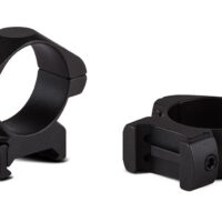Konus 2-Piece Steel Riflescope Rings 1" Medium - Matte Black