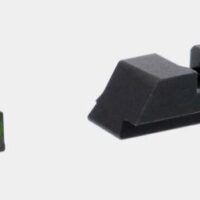 Ameriglo Green Fiber .115 FRONT Black REAR for Glock 42-43-43X-48