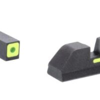 Green Tritium LimeGreenLumi Outline Square (non trit) REAR for Glock Gen 5