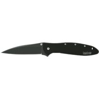 Kershaw Ken Onion Leek Folding Knife 3" Drop Point Blade Black
