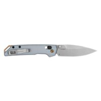 Kershaw Mini Iridium Folding Knife 3" Spear Point Blade Ice Blue