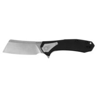 Kershaw Bracket Folding Knife 3-2/5" Cleaver Blade Black