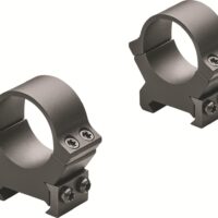 Leupold 2-Piece Precision-Fit PRW2 Weaver-Style Permanent Rings 1" High - Matte Black