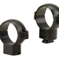 Leupold 2-Piece STD Windage Adjustable Steel Rings 1" High Matte