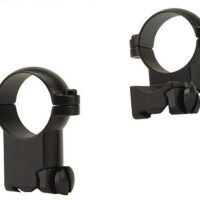 Leupold 2-Piece Extension Ringmounts - Ruger M77 1" High Matte Black - Ruger M77 1" Super High Matte Black