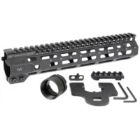 Midwest Industries Combat Rail One Piece MLOK Handguard 10.5" Black