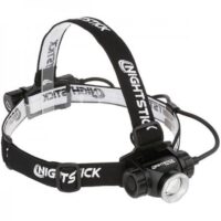 Nightstick Adjustable Beam Headlamp ? USB Rechargeable 1000/600/250 Lumens