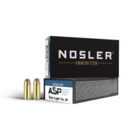 Nosler Match Grade Handgun Ammunition 9mm Luger 115 gr JHP 1170 fps 50/ct