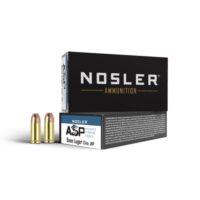 Nosler Match Grade Handgun Ammunition 9mm Luger 124 gr JHP 1150 fps 50/ct
