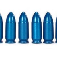 A-Zoom Aluminum Snap Caps 9mm Luger Blue 10/pk