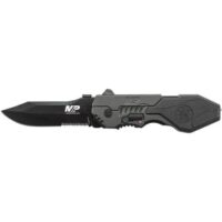Smith & Wesson M&P M.A.G.I.C. Assisted Opening Clip Point Folding Knife 3 3/5" Blade Black