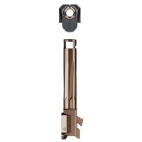 Radian Weapons Afterburner Compensator and Ramjet Barrel Combo for Glock 19 Gen 5 Bronze Barrel
