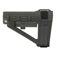 SB Tactical SBA4 5-Postion Adjustable Brace for AR-15 Stealth Grey