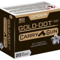 Speer Gold Dot Handgun Ammunition 9mm Luger 135gr HP 20/ct