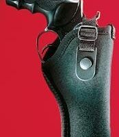 Uncle Mike's GunMate Model 210 Hip Holsters Large Frame Pistol up to 4" to 5" Brl.