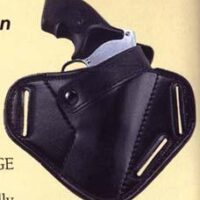 Uncle Mike's Sidekick Super Belt Slide Holsters Black Fits 2" Small Frame 5-Shot Revolvers