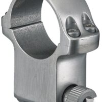 Ruger Steel Scope Ring - Single (6K) 1" Extra High 1.187" Height  - Stainless Finish
