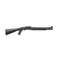 Retay 724 Patrol w/Aluminum Forend Pistol Grip Shotgun 12ga 3" Chamber 4rd Capacity 18.5" Barrel Black Synthetic Matte Finish