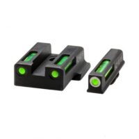 HIVIZ LiteWave H3 sight Green LitePipe/White front ring fits S&W M&P EZ380