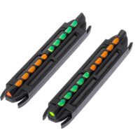 HIVIZ Two-In-One Magnetic Shotgun Sight with Green & Orange LitePipe