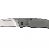 Sarge knives Gray Electro Lock Back Folder