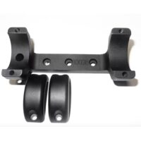 DNZ Game Reaper CVA Rifle Scope Mount For Newer Black Powder & Rifle Barrels - 1" High - Black
