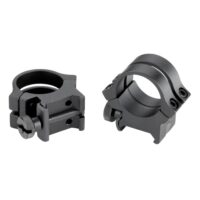 Weaver Quad Lock Detachable Scope Rings 1" High Matte