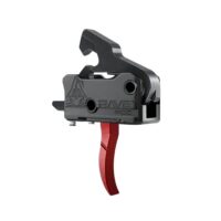 Rise Armament Rave PCC Single Stage Rifle Trigger 3.5 lb Curved Red