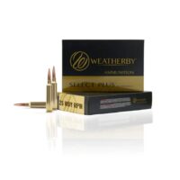 Weatherby Select Plus Hornady SST Rifle Ammunition 25 Wby RPM 117gr PT 3150 fps 20/ct