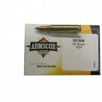 Armscor Rifle Ammunition .223 Rem 55 gr PSP 3050 fps 20/ct