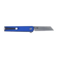 CRKT CEO Microflipper Folding Knife 2-1/5" Sheepsfoot Blade Blue