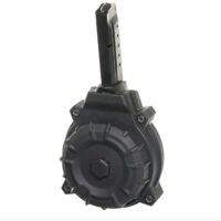 Promag S&W Shield Magazine 9mm Black Polymer Drum - 50/rd