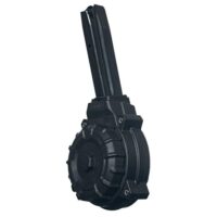 Promag Ruger P Series 9mm Handgun Magazine Black Polymer 50/rd Drum