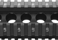 BCM RAIL PICATINNY FREE FLOAT - 8" BLACK FITS AR-15